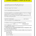 Cosmos Episode 8 Sisters Of The Sun Worksheet 2014