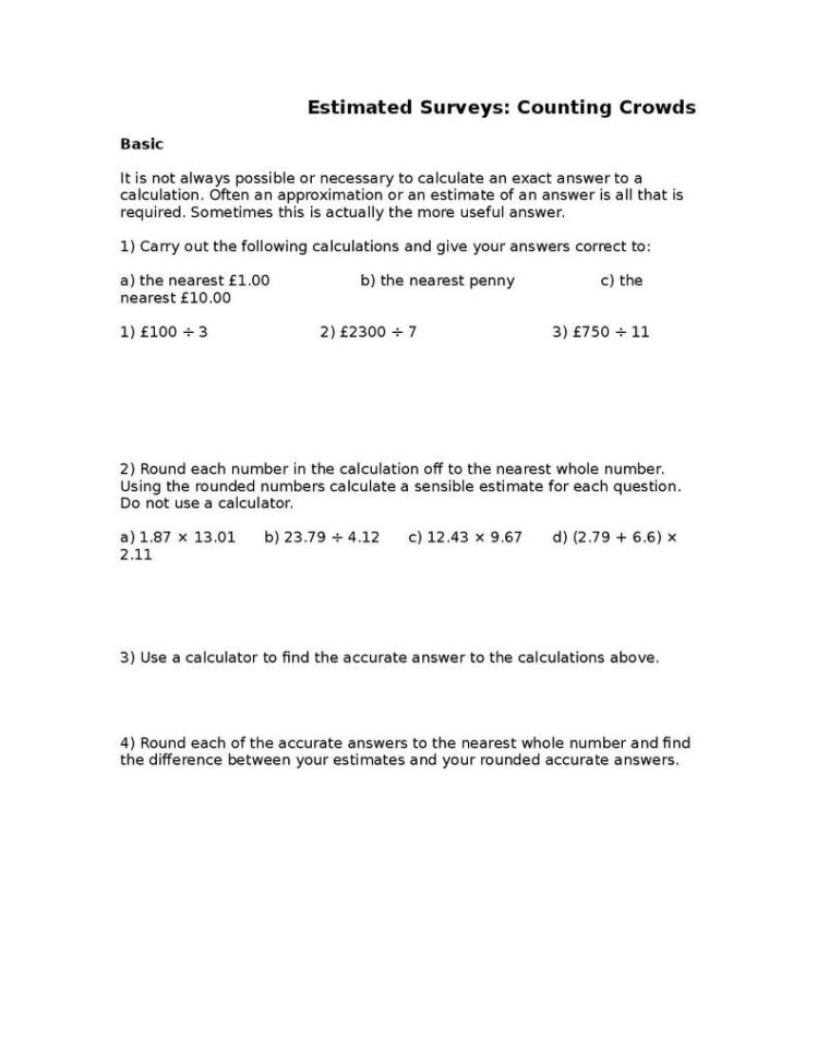 Counting Crowds  Stem