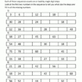 Counting On And Back Worksheets 3Rd Grade