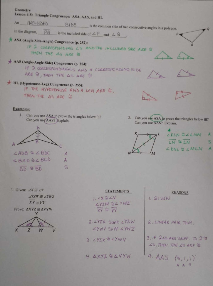 Cpctc Proofs Worksheet With Answers  Soccerphysicsonline