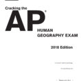 Cracking The Ap Human Geography Exam 2018