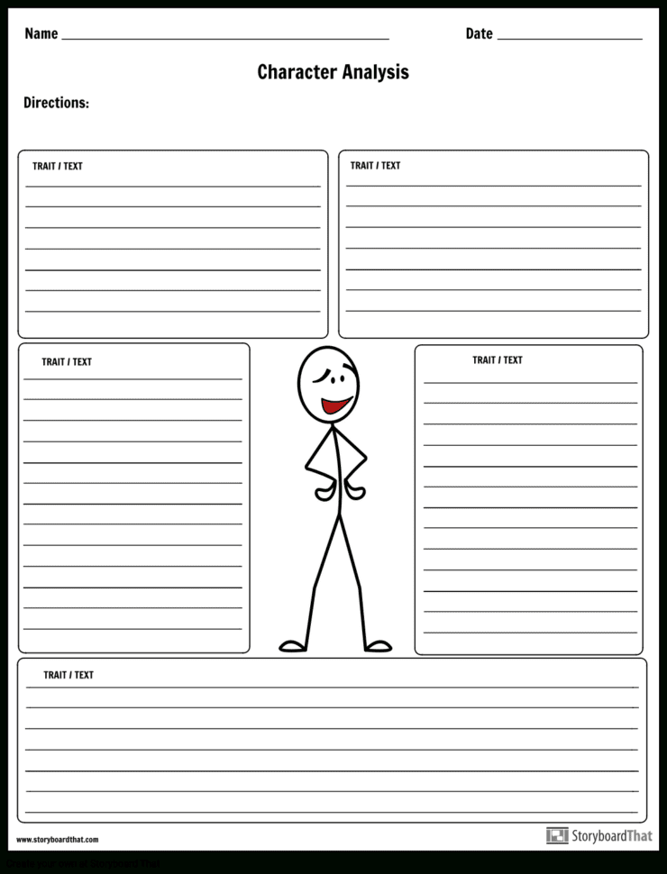 Create A Character Analysis Worksheet  Character Analysis