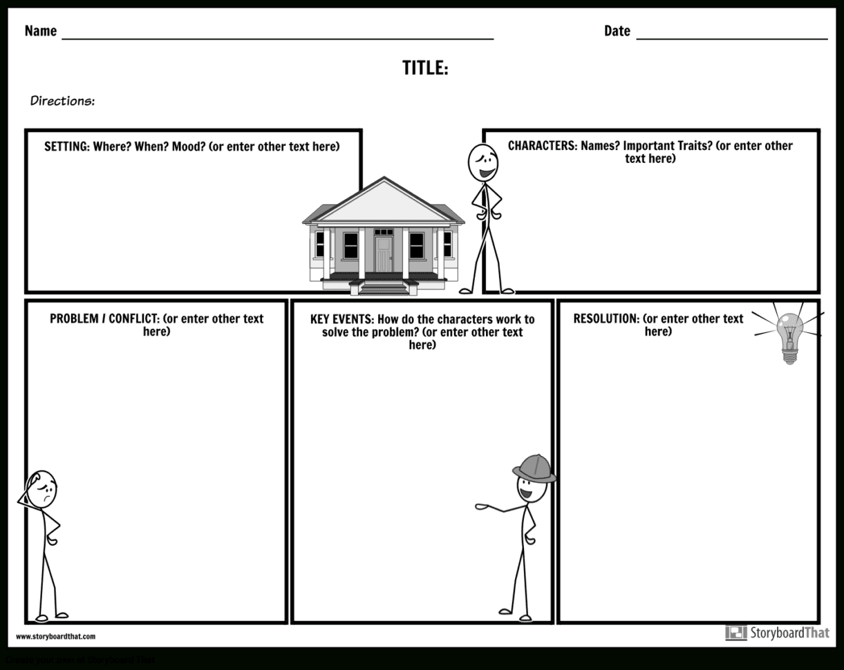 Create A Story Map   Story Map Worksheets