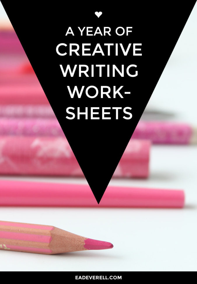 Creative Writing Worksheets  Creative Writing Blog