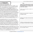 Crosscurricular Reading Comprehension Worksheets
