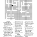 Crossword Puzzle Theatre Terms