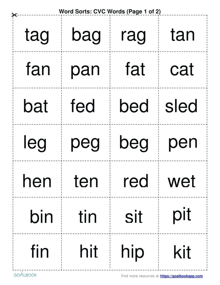 Cut And Paste Worksheets For Kindergarten