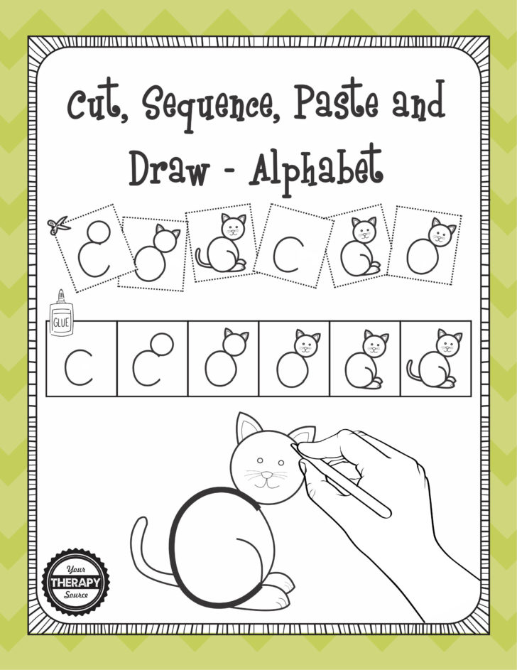 Cut And Paste Alphabet Worksheets Cut And Paste Alphabet Worksheets