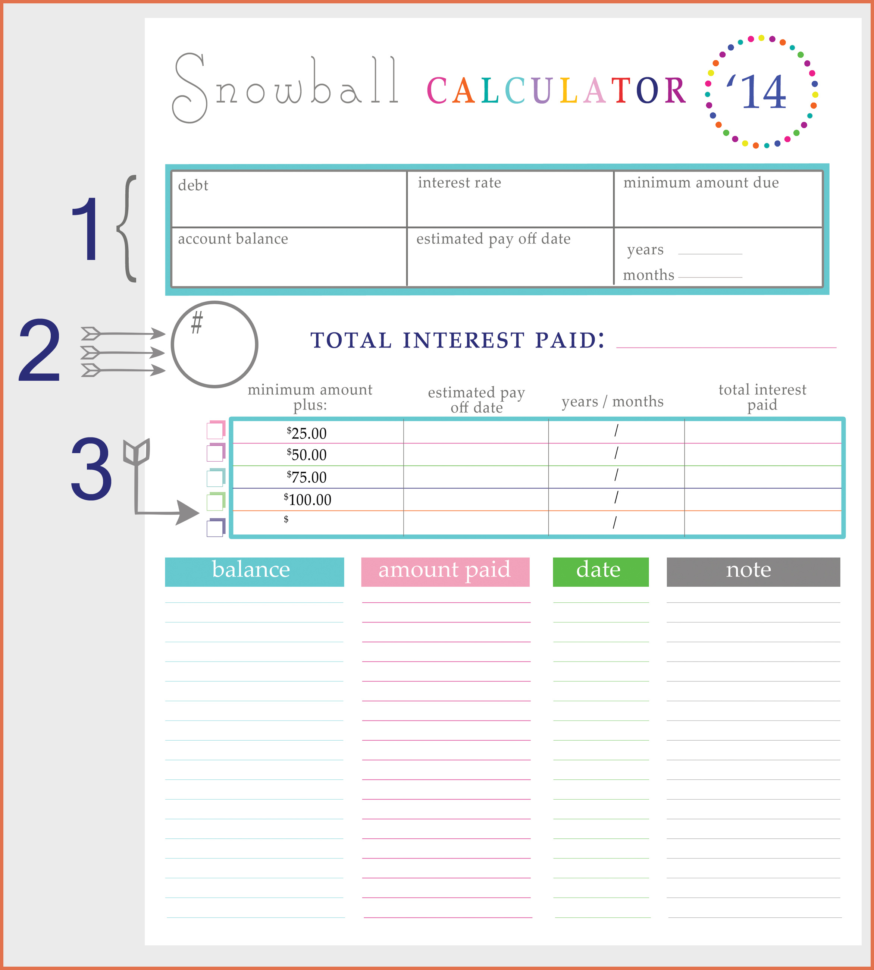 Dave Ramsey Debt Snowball Spreadsheet  Spreadsheet Collections