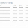 Dave Ramsey Spreadsheets Then Free Printable Debt Snowball