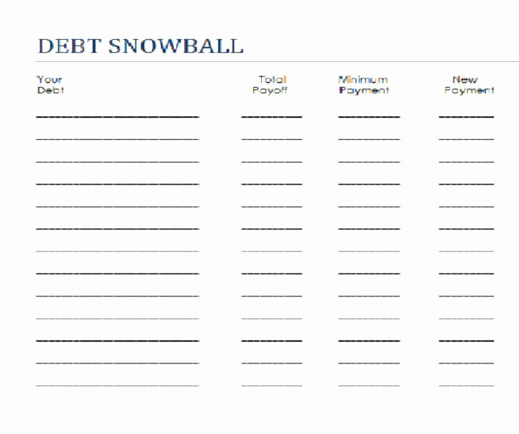 Dave Ramsey Spreadsheets Then Free Printable Debt Snowball — db-excel.com