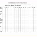 Daycare Expense Spreadsheet Home Worksheet Unique In E And