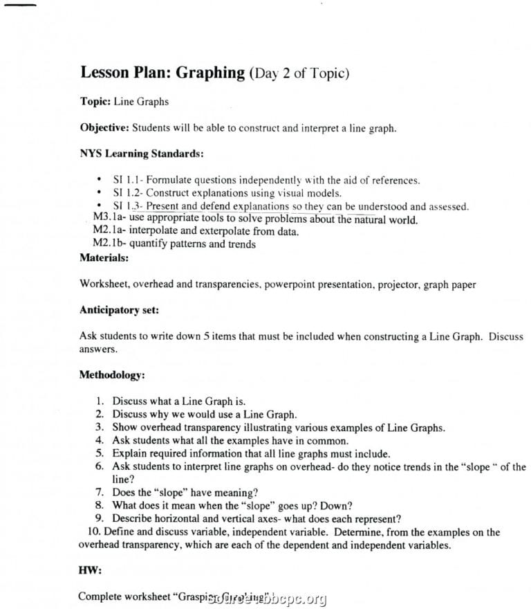 Density Worksheet Middle School