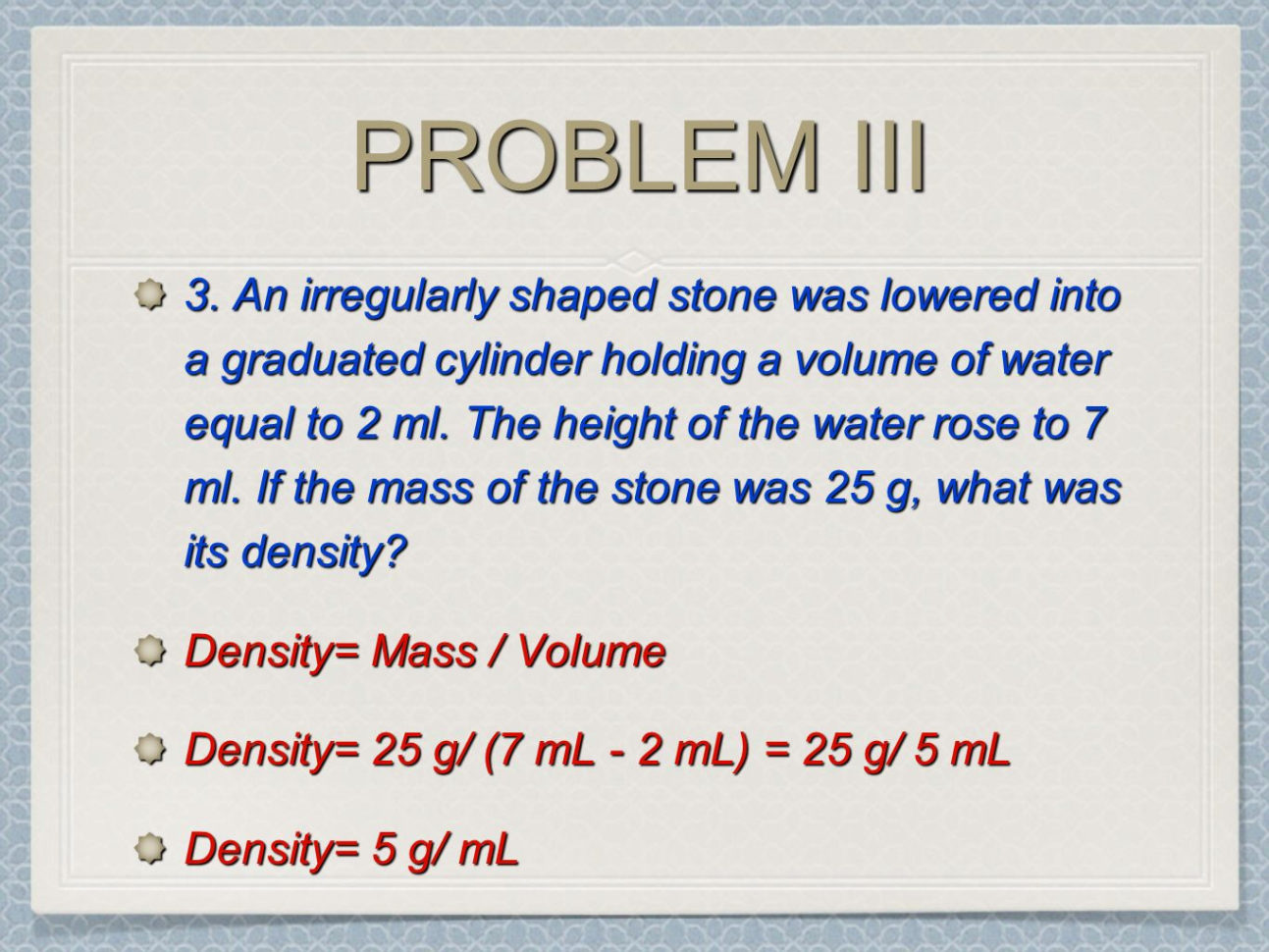 Densitydensity Review Densitycomputation Slide Found On