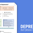 Depression Info Sheet Worksheet  Therapist Aid