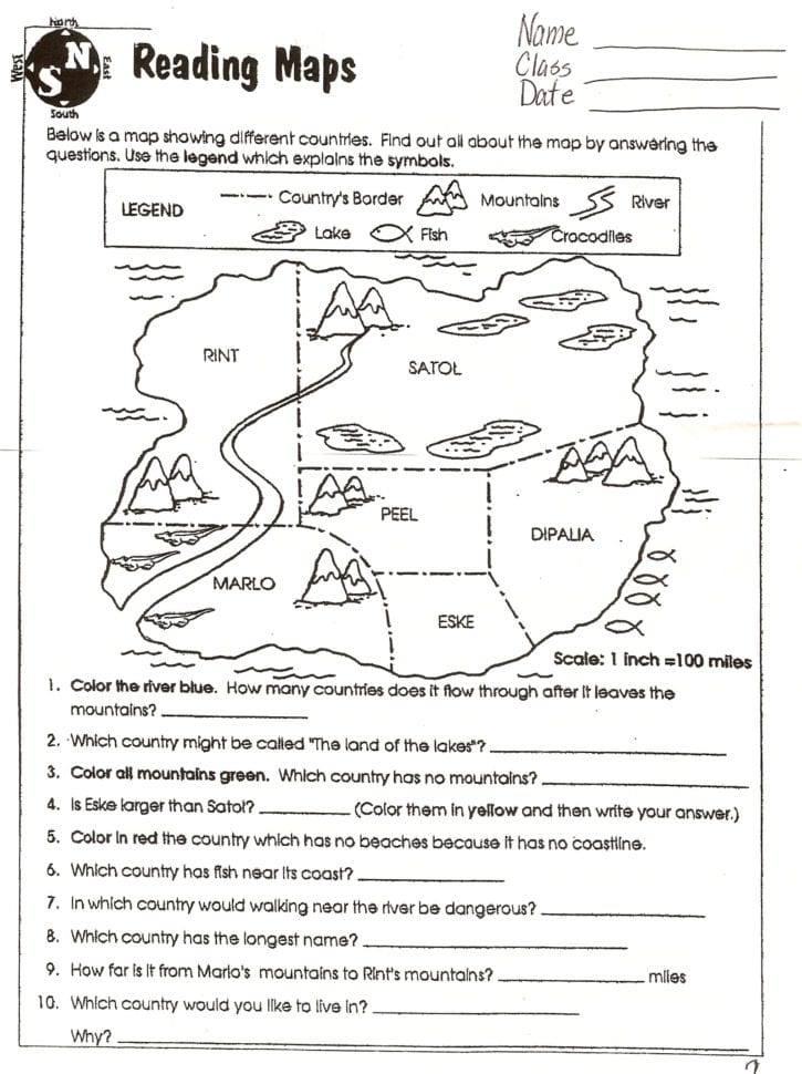 Diagram Worksheet Skills For 6Th Grade  Wiring Diagram Features
