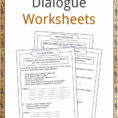 Dialogue  Definition And Worksheets  Kidskonnect