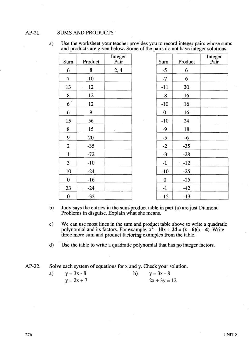 Diamond Problems Worksheet Pdf Db excel