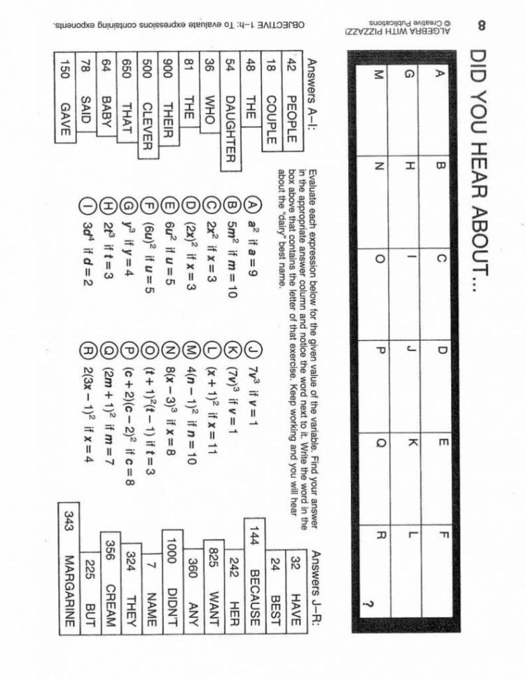 Did You Hear About Math Worksheet Solving Multi Step Inequalities