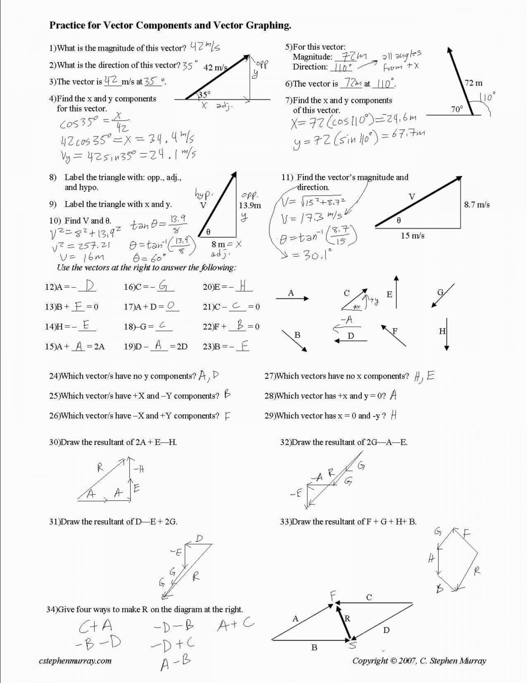 Precalculus Worksheets Precalculus Worksheets With Answers Pdf