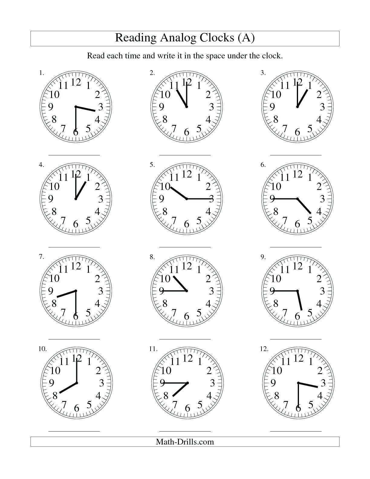 digital clock in excel file download