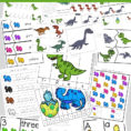 Dinosaur Preschool Printable Pack  Fun With Mama