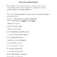 Direct And Indirect Object Worksheets  Nouns As Direct