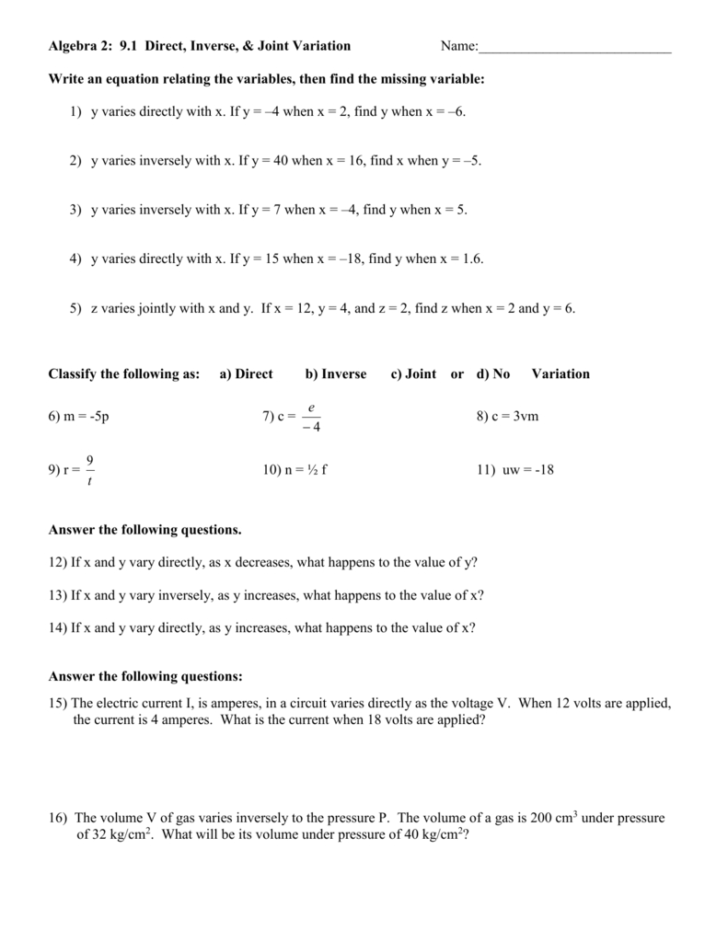 direct-and-inverse-variation-worksheet-answers-db-excel