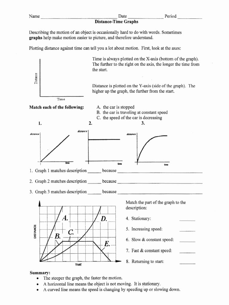 distance-time-graph-worksheet-with-answers