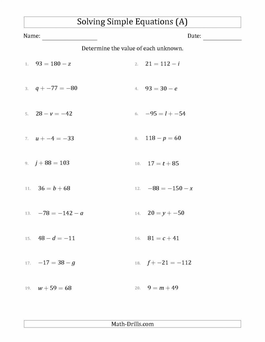 Distributive Property Worksheet Answers