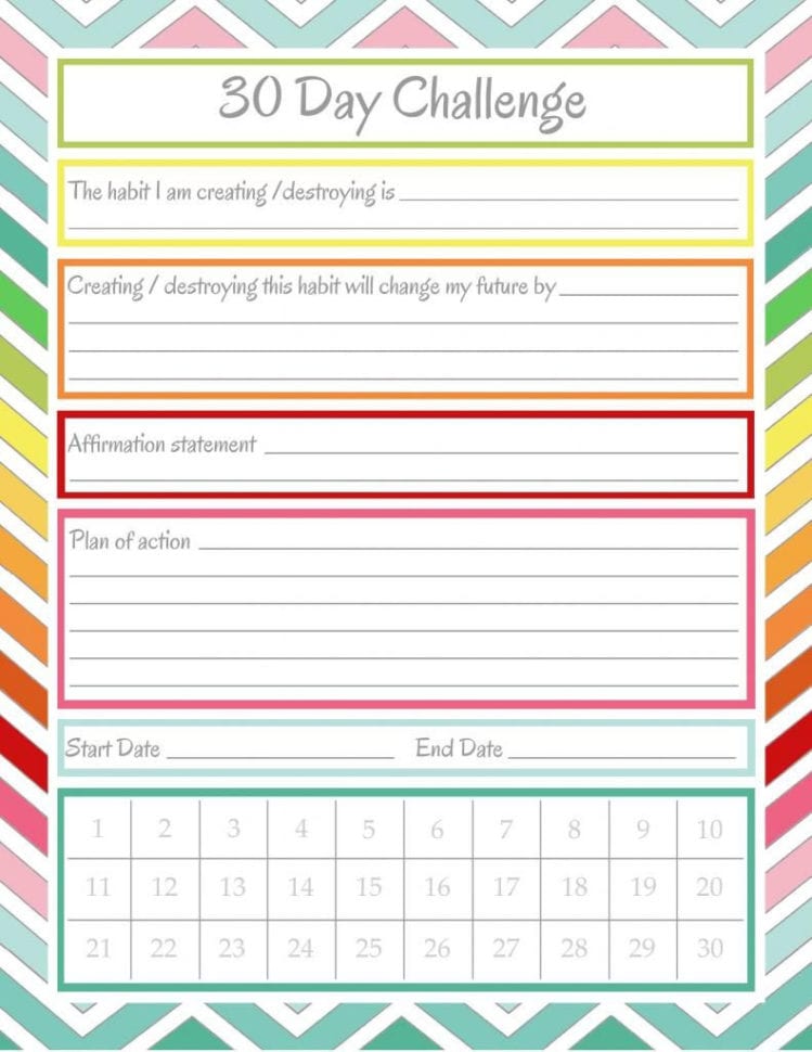 Diy Home Sweet Home 30 Day Challenge  Ultimate Life