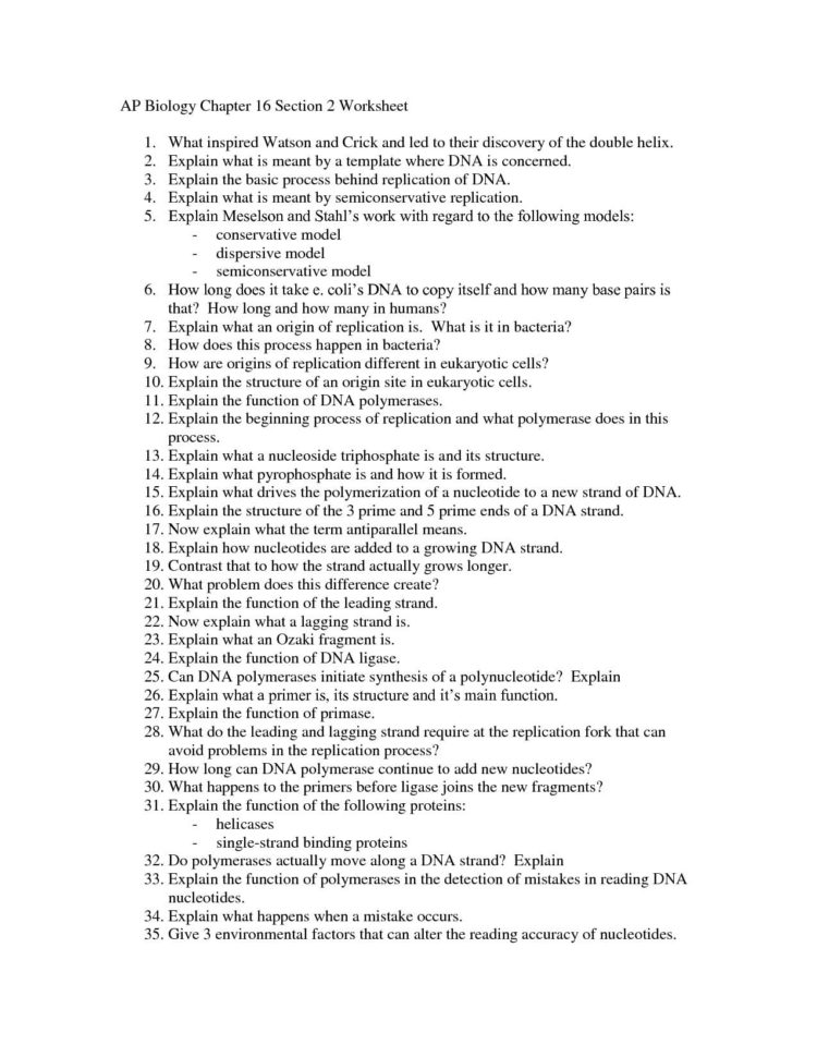 Dna The Double Helix Coloring Worksheet 650841  Pearson