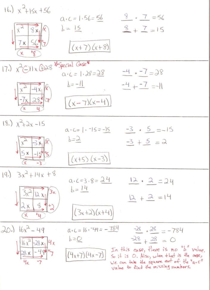 Domain And Range Worksheet 2