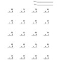 Double Digit Multiplication Worksheets With Regrouping