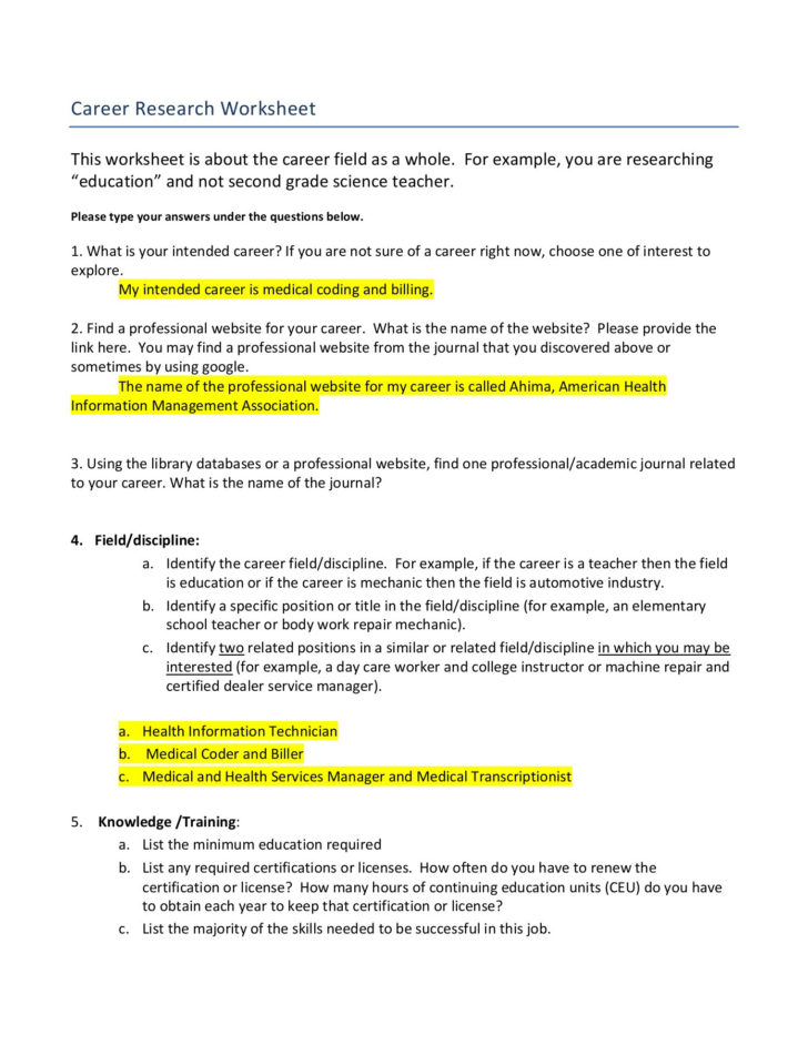 Medical Coding Practice Worksheets