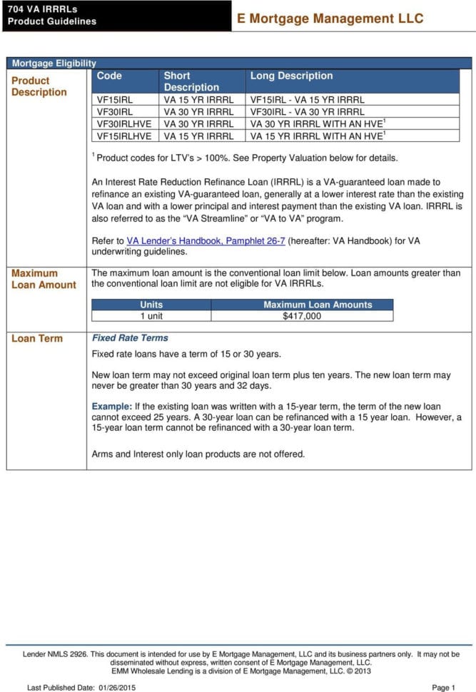 E Mortgage Management Llc 704 Va  Pdf