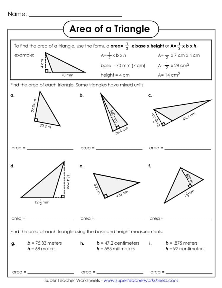 ✅ Best 10 Area And Perimeter Worksheet  You Calendars