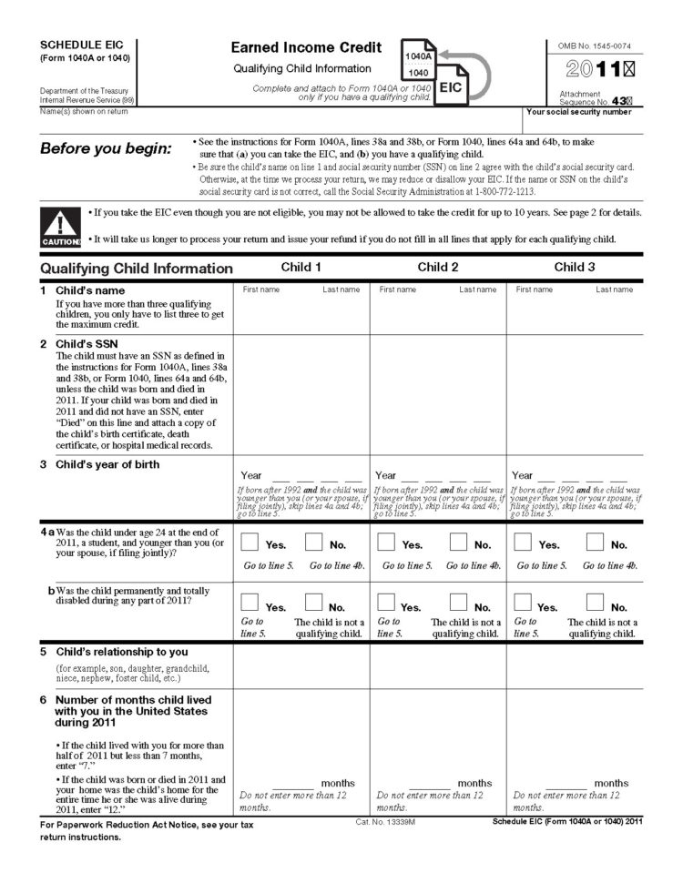 Earned Income Credit Worksheet 2016 Multiplication Worksheets Grade