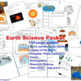Earth Science Packet Layers Of The Earth Plate Tectonics