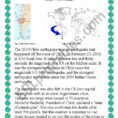 Earthquake In Chile 2010  Esl Worksheetcitylearninentre