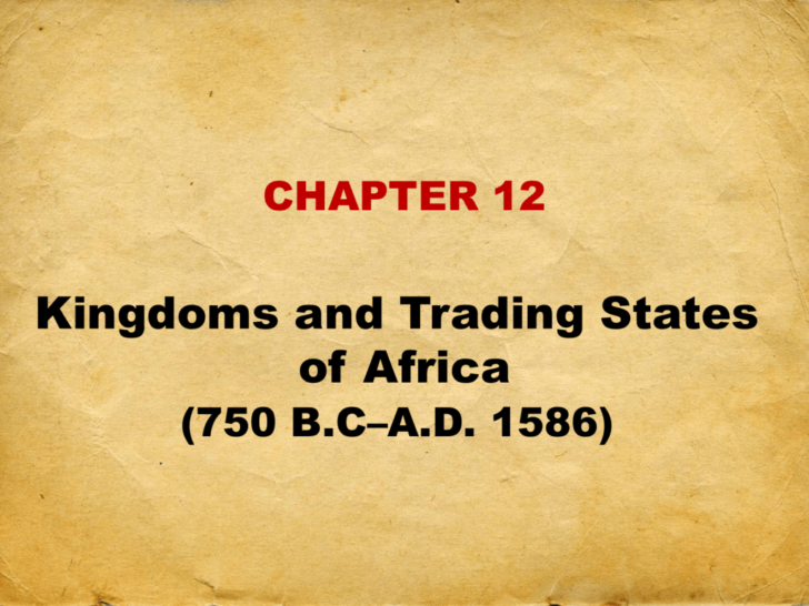 Early African Civilizations Worksheet Answers