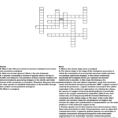 Ecological Succession Crossword  Word