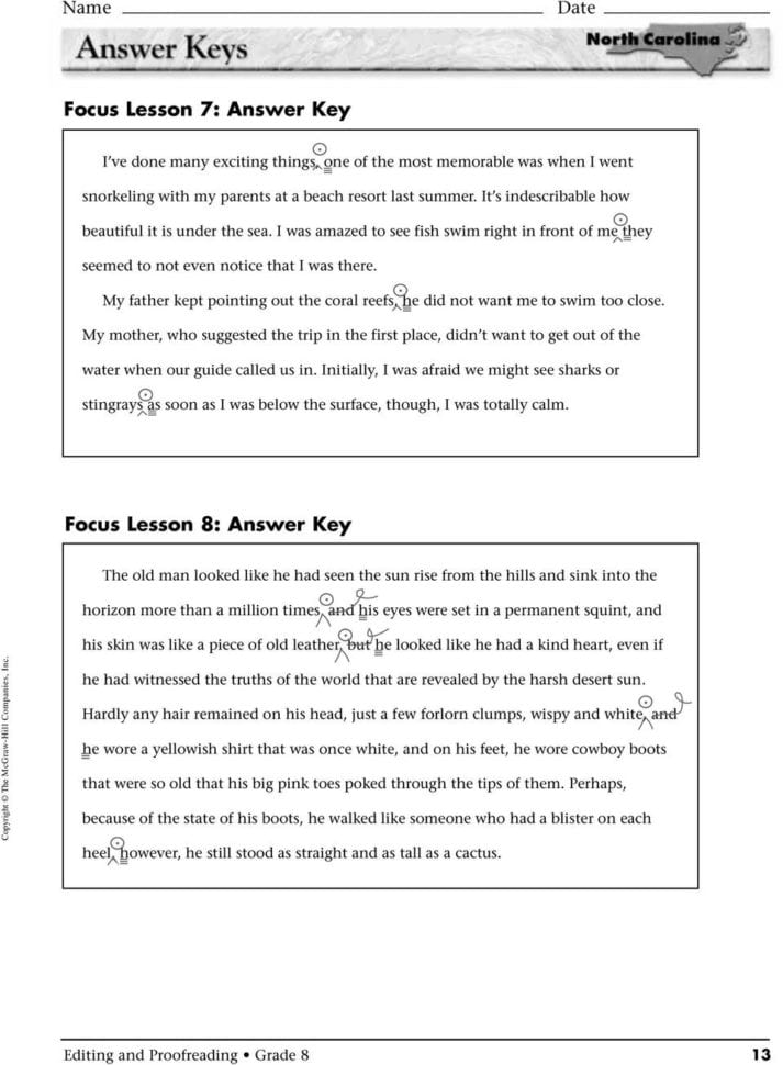 Editing And Proofreading  Pdf