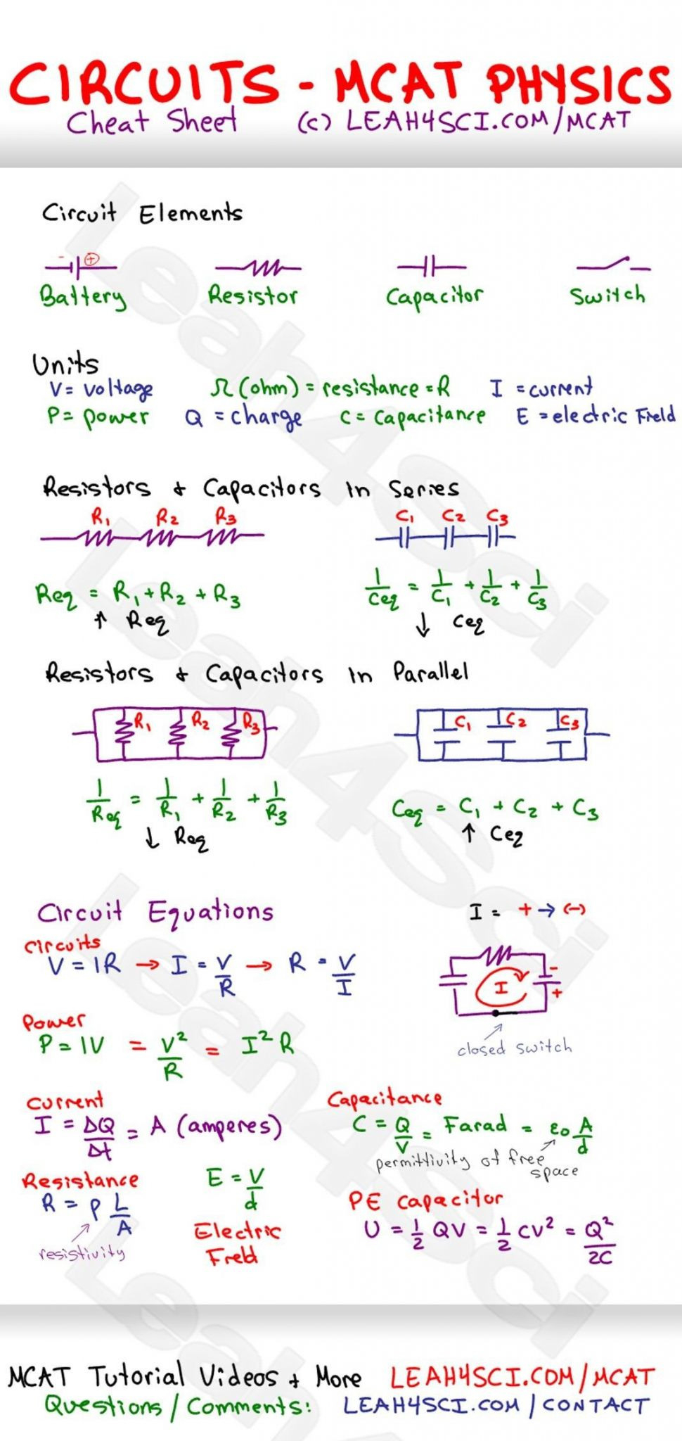 Electric Circuits And Electric Current Worksheet Answers