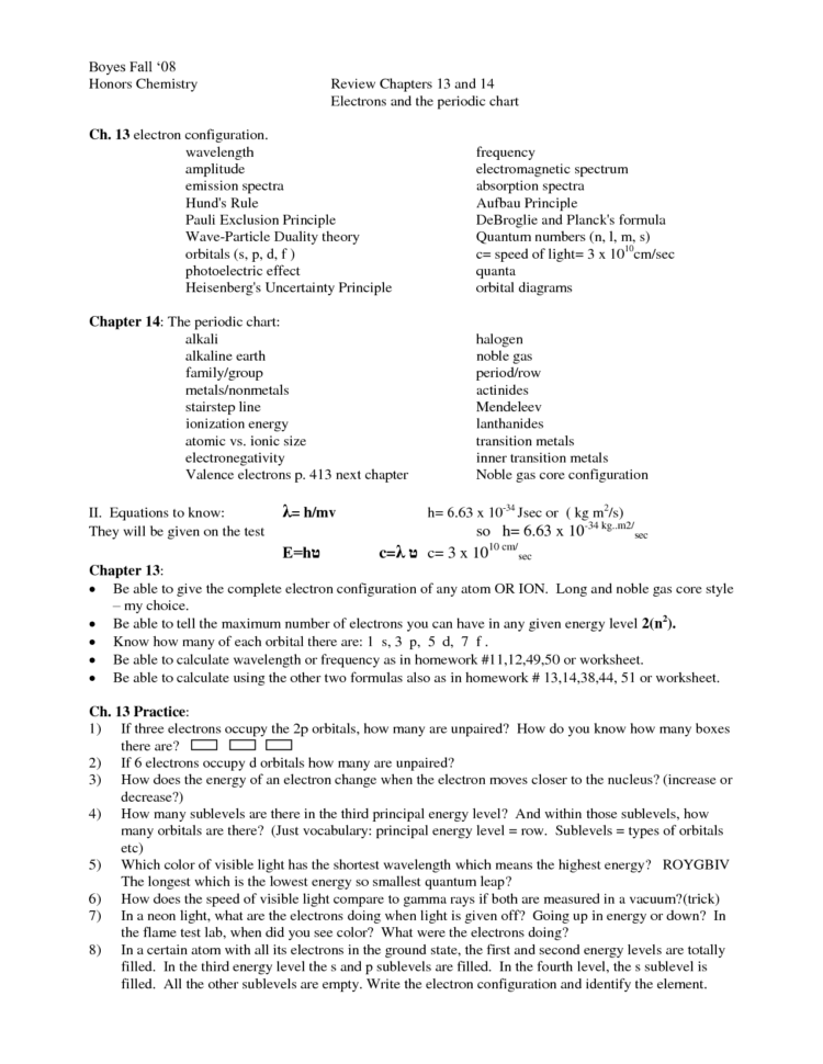 Electromagnetism Review Worksheet