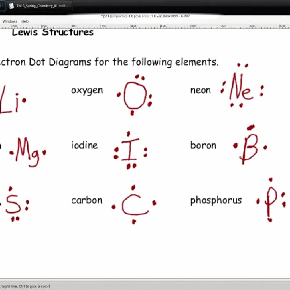 Electron Dot Diagrams And Lewis Structures Worksheet Answers Db excel