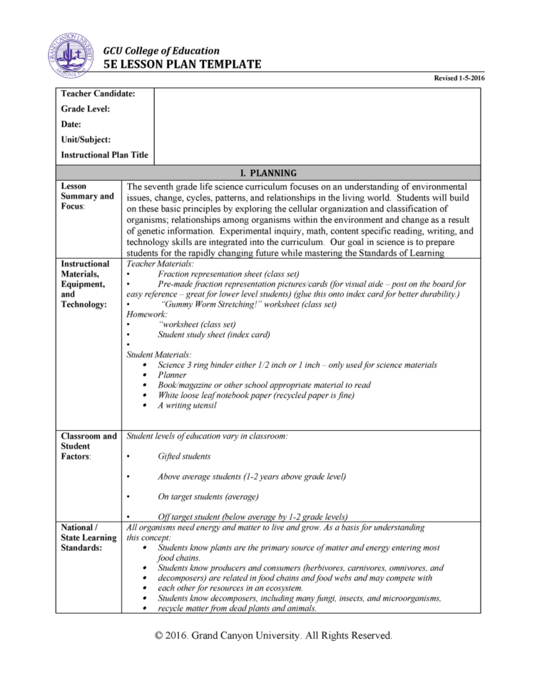 Elmlesson Plan  Elm 583 Elementary Clinical Practice  Studocu