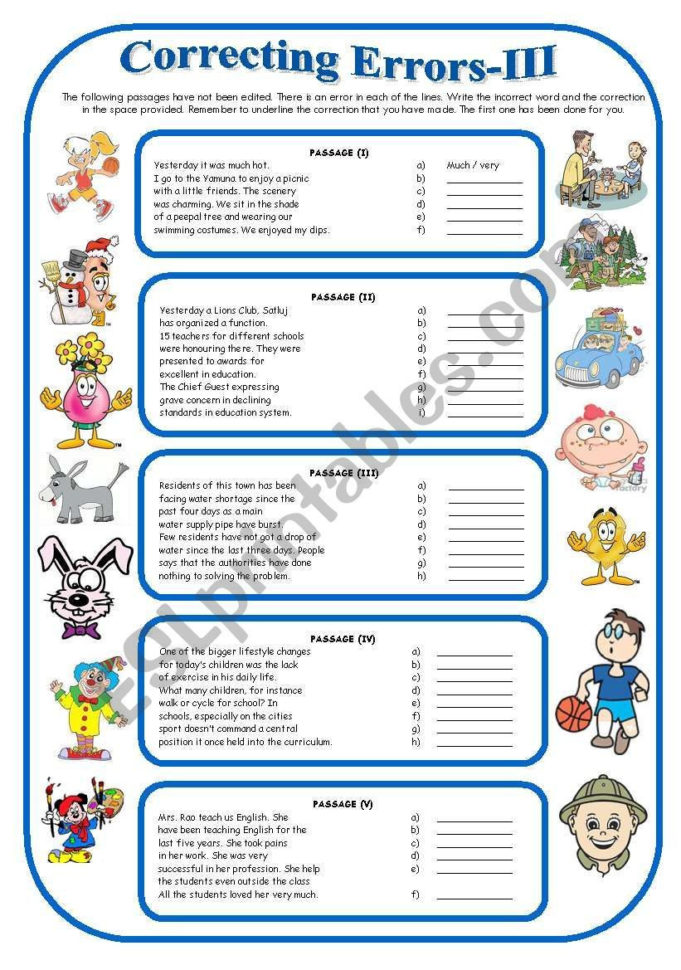 Embedding Quotations Correcting The Errors Worksheet Answers