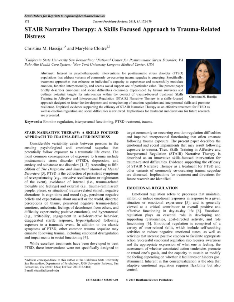 Emotion Focused Therapy Worksheets