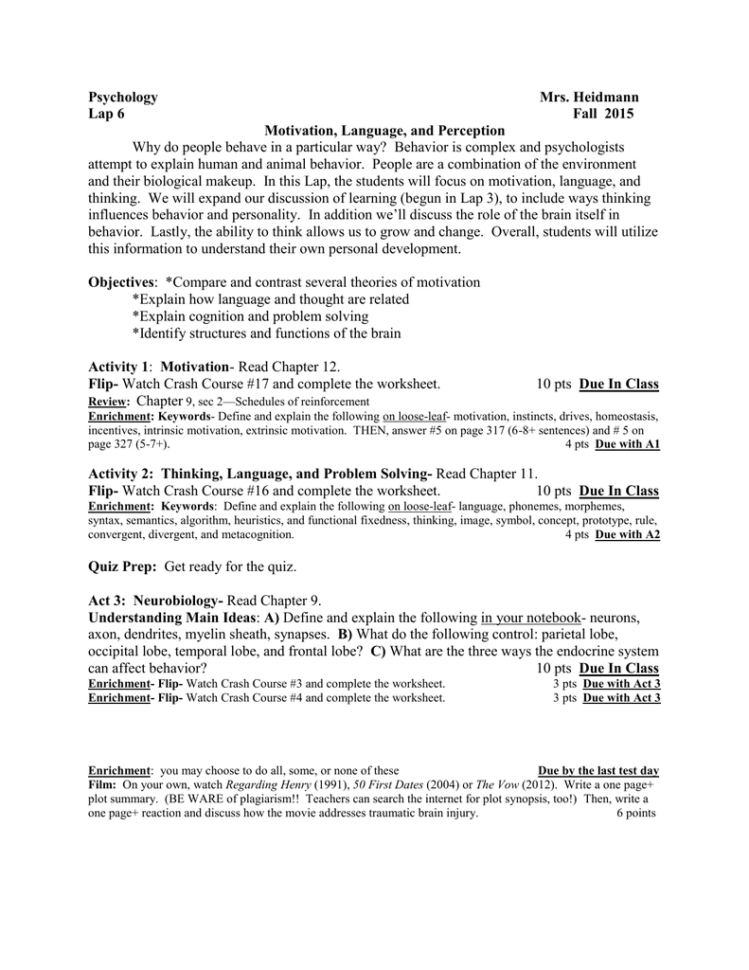 End Of The Semester Info